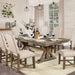 Julia Light Oak Dining Table - Inland Furniture (San Bernardino, CA)