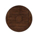 MEAGAN II Brown Cherry Round Counter Ht. Table - Inland Furniture (San Bernardino, CA)