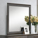 MANVEL Two-Tone Antique Gray Mirror - Inland Furniture (San Bernardino, CA)