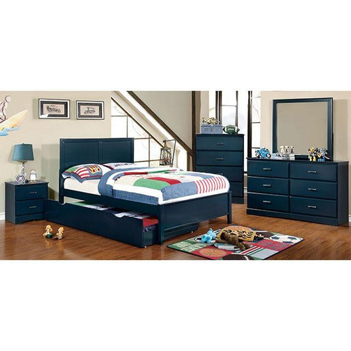 PRISMO Blue Trundle - Inland Furniture (San Bernardino, CA)