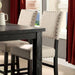 Sania II Antique Black/Beige Counter Ht. Chair (2/CTN) - Inland Furniture (San Bernardino, CA)