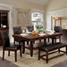 MEAGAN I Brown Cherry Dining Table - Inland Furniture (San Bernardino, CA)