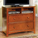 Omnus Oak Media Chest - Inland Furniture (San Bernardino, CA)