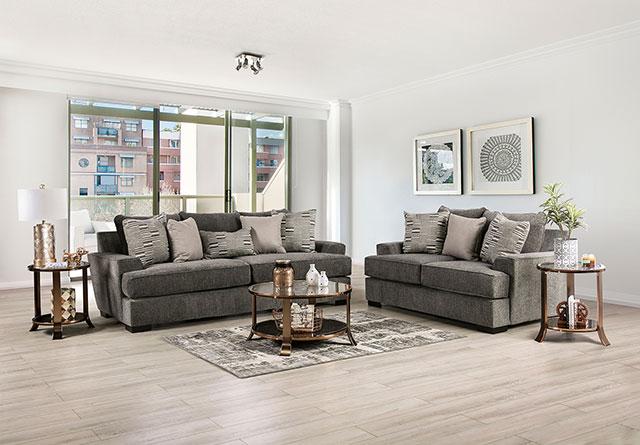 HOLBORN Sofa, Gray - Inland Furniture (San Bernardino, CA)