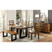 MADDISON Tobacco Oak Side Chair (2/CTN) - Inland Furniture (San Bernardino, CA)