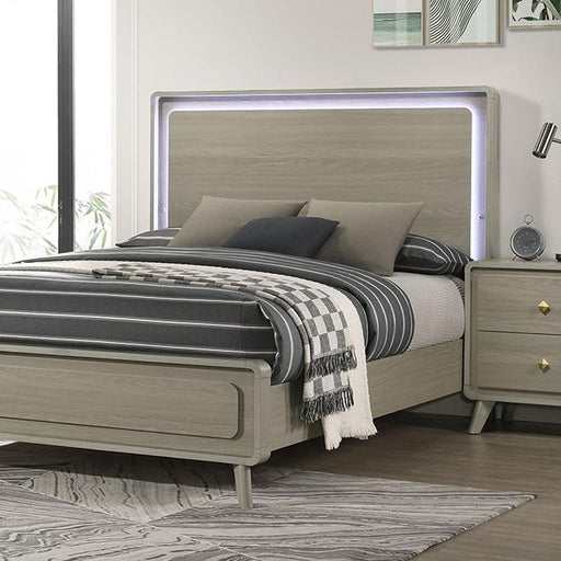 Rainier Queen Bedroom Set Gray - Inland Furniture (San Bernardino, CA)