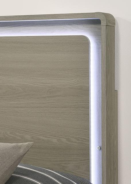 Rainier Queen Bedroom Set Gray - Inland Furniture (San Bernardino, CA)