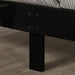 Magdeburg Bed Black & White - Inland Furniture (San Bernardino, CA)