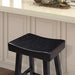 Biasca 24" Stool (2/CTN) White, Brown, & Black - Inland Furniture (San Bernardino, CA)