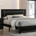 Magdeburg Bed Black & White - Inland Furniture (San Bernardino, CA)