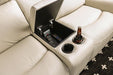 Barclay Power Loveseat Beige - Inland Furniture (San Bernardino, CA)