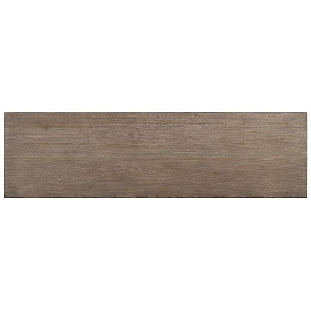 CAERLEON 3 Pc. Counter Ht. Table Set, Wire-brushed Gray - Inland Furniture (San Bernardino, CA)