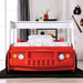 FIERSTALL Twin Bed, Red - Inland Furniture (San Bernardino, CA)