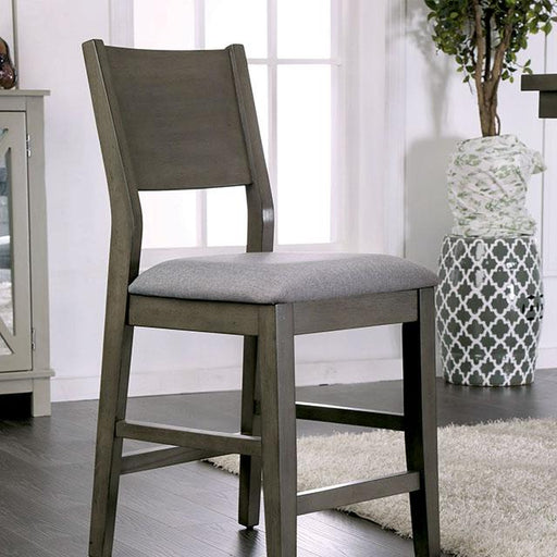 Anton Counter Ht. Chair (2 Box) Gray - Inland Furniture (San Bernardino, CA)