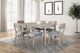 Keynes 7 Pc Dining Table Set - Inland Furniture (San Bernardino, CA)