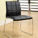 Oahu Black Side Chair - Inland Furniture (San Bernardino, CA)