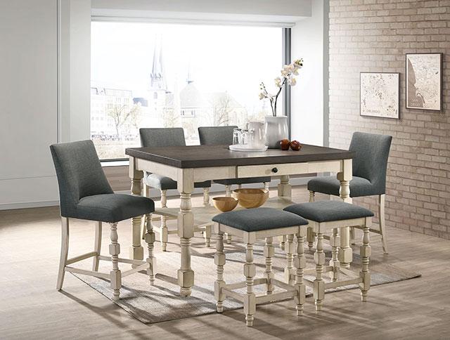PLYMOUTH Counter Ht. Table - Inland Furniture (San Bernardino, CA)