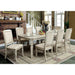HOLCROFT Antique White/Ivory Dining Table - Inland Furniture (San Bernardino, CA)