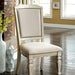HOLCROFT Antique White/Ivory Side Chair (2/CTN) - Inland Furniture (San Bernardino, CA)