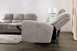 MORCOTE Power Recliner, Light Gray - Inland Furniture (San Bernardino, CA)