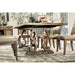 Patience Rustic Natural Tone Dining Table - Inland Furniture (San Bernardino, CA)