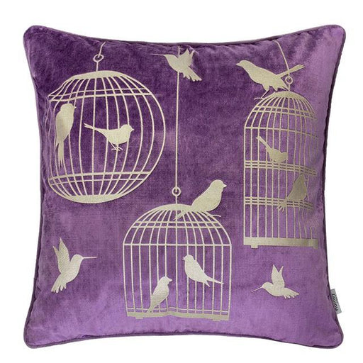 Rina Purple 20" X 20" Pillow, Purple - Inland Furniture (San Bernardino, CA)