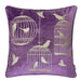 Rina Purple 20" X 20" Pillow, Purple - Inland Furniture (San Bernardino, CA)
