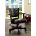 ROWAN Cherry Height-Adjustable Arm Chair - Inland Furniture (San Bernardino, CA)