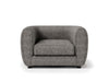 VERDAL Chair, Charcoal Gray - Inland Furniture (San Bernardino, CA)
