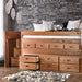 Cleo Twin Captain Bed - Inland Furniture (San Bernardino, CA)