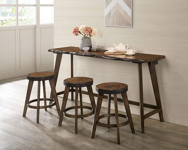 Missoula 4 Pc. Counter Ht. Set - Inland Furniture (San Bernardino, CA)