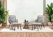 Chandu 6 Pc. Conversation Set - Inland Furniture (San Bernardino, CA)