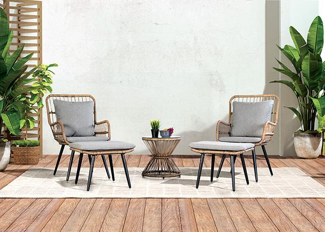 Chandu 6 Pc. Conversation Set - Inland Furniture (San Bernardino, CA)
