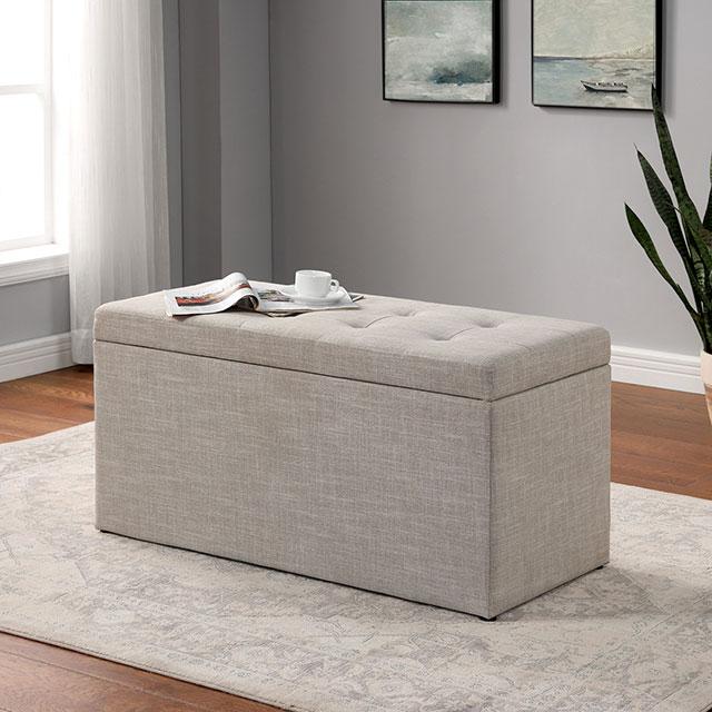 DARYN Storage Bench w/ Ottoman - Inland Furniture (San Bernardino, CA)