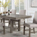 SAN ANTONIO Dining Table w/ 1 X 18" Leaf - Inland Furniture (San Bernardino, CA)