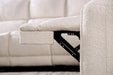 MORCOTE Power Recliner, Beige - Inland Furniture (San Bernardino, CA)