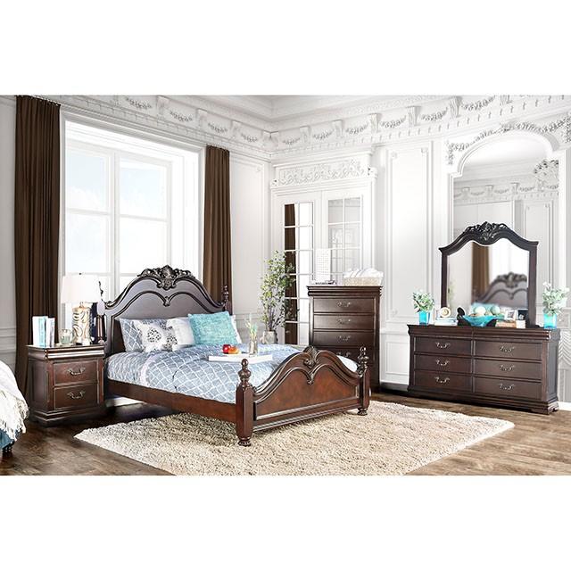 Mandura Cherry Night Stand - Inland Furniture (San Bernardino, CA)