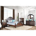 Mandura Cherry Queen Bed - Inland Furniture (San Bernardino, CA)