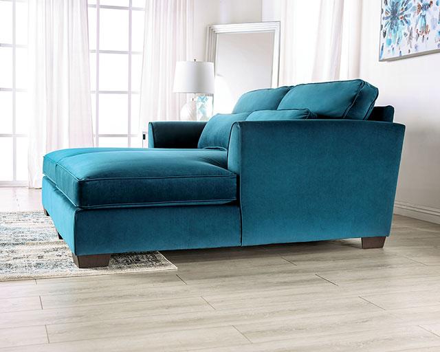 PEREGRINE Sectional, Teal - Inland Furniture (San Bernardino, CA)