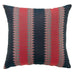 LARA 18" X 18" Pillow, Red & Blue (2/CTN) - Inland Furniture (San Bernardino, CA)