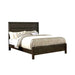 Rexburg Wire-Brushed Rustic Brown E.King & Full Bed - Inland Furniture (San Bernardino, CA)