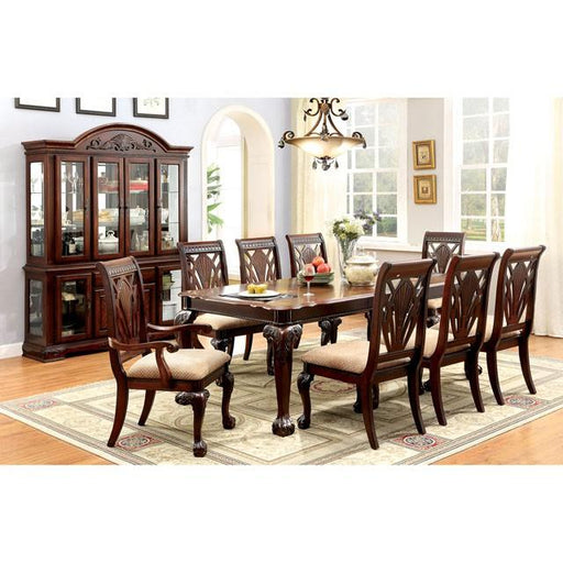 PETERSBURG I Cherry Dining Table w/ 1 X 18" Leaf - Inland Furniture (San Bernardino, CA)