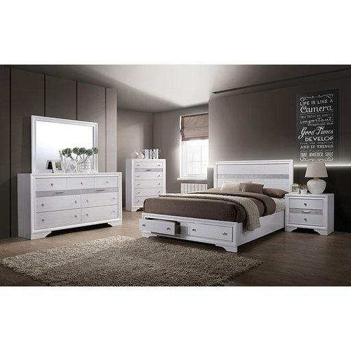 Chrissy White Chest - Inland Furniture (San Bernardino, CA)