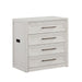 Ashbourne Bedside Vanity Set with Stool Contemporary - Inland Furniture (San Bernardino, CA)