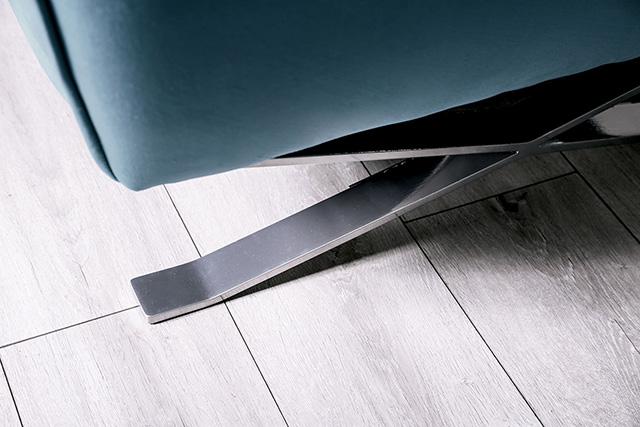 Civellutino Sofa Teal - Inland Furniture (San Bernardino, CA)