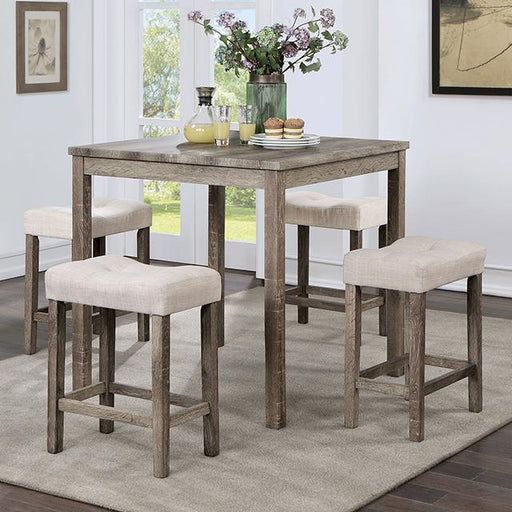 Torrean 5 Pc. Counter Ht. Set - Inland Furniture (San Bernardino, CA)