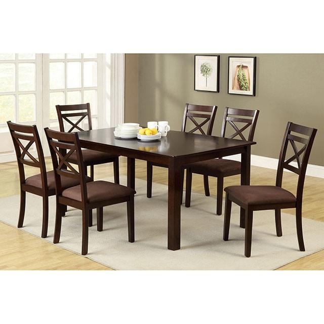Weston 7 Pc. Dining Table Set - Inland Furniture (San Bernardino, CA)