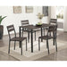 Westport 5 Pc. Dining Table Set - Inland Furniture (San Bernardino, CA)