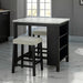 Chalcedony 3 Pc. Dining Table Set - Inland Furniture (San Bernardino, CA)