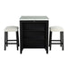 Chalcedony 3 Pc. Dining Table Set - Inland Furniture (San Bernardino, CA)